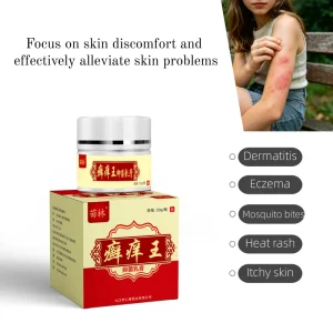 Herbal Cream Relieve Skin Herbal Formula Body Skin Discomfort Relief Cream Miao Lin Ringworm Itching 20G Support Custom OEM