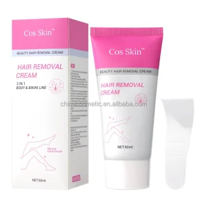 Herbal Cream for Gentle Body Hair Removal