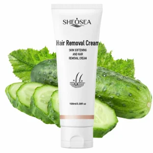 Herbal Cucumber Gentle Hair Removal Cream Painless Skin Softening for Body & Legs