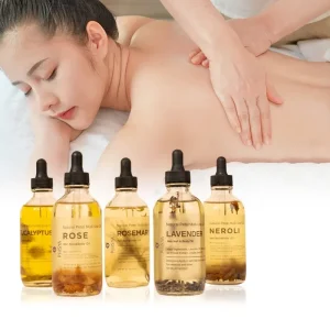 Herbal Extract Aromatherapy Essential Oil Body Massage Skin Care Lavender Rose Essential Oil