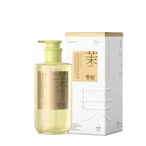 Herbal Fragrance Organic Jasmine Shower Gel Scrub Amino Acid Deep Cleansing Moisturizing Nourishing Smooth Skin Revitalizer