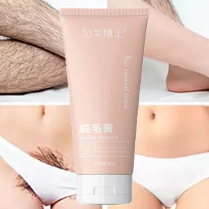 Herbal Gentle Hair Removal Cream with Aloe Fragrance Effective for Arms Legs Armpits and Body Hair Removal for Women