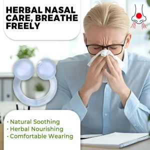 Herbal Nasal Clip Clear Breathing Nasal Dilator Nose Clip Soft Silicone Anti Snoring Sleep Aid Sports Airflow Enhancer