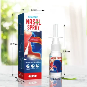 Herbal Nasal Spray Clear Mist Anti snoring and Congestion Relief Pain Relief for Dry Throat and Breath ISO Certified