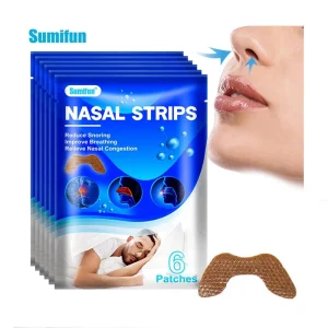 Herbal Nose Strips Care Rhinitis Sinusitis Nasal Congestion Patch Stop Snoring Refresh Breathing Smoothly Plaster