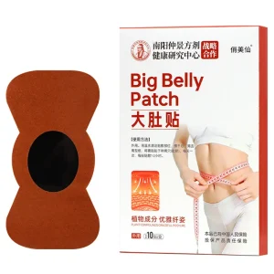 Herbal Warming Big Belly Patch Navel Belly Button Patch for External Use Plant Extract Relaxing Body Patch OEM Available