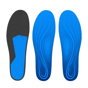 High Arch Medium Arch Low Arch Three Arch Support Options EVA Breathable Cycling Sports Insoles for Shoes