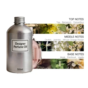 High Concentrated Long Lasting Perfume Essence Industrial Flavor Fragrance Oil in Bottle Packaging