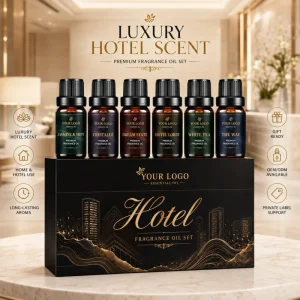 High Concentrated Natural OEM ODM Hotel Fragrance Oil Set for Scented Candle Soap Making Skin Body Care