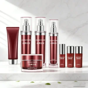 High End OEM Customized Body Skincare Set with Oat Groats Moisturizing Formula for Women