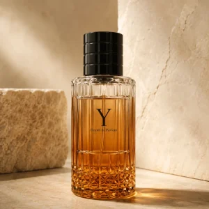 High End Rectangle Perfume Oil Bottle 50ml 100ml Crimp Neck Thick Bottom Pump Sprayer Empty for Home Fragrance Use