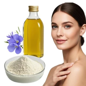 High Quality 100% Natural Cold Pressed Flax Seed Linseed Carrier Oil Skin Use Flaxseed Oil