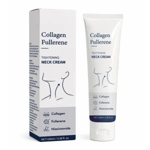 High Quality 100ML Collagen Fullerenes Neck Cream Visible Neck Tightening Deep Wrinkle Reduction Skin Care Cream