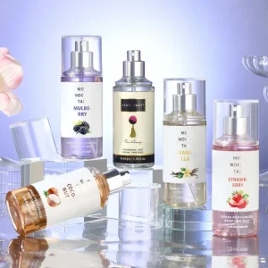 High Quality 100ml Perfume Private Label Body Spray for Women Long Lasting Fruity Fragrance Mist OEM/ODM