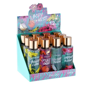 High Quality 250ml Perfume Body Mist Elegant Floral Powdery Scented Body Spray Natural Classic Daily Use EDT Regular Size