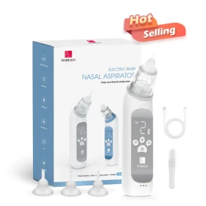High Quality Baby Product Care Nose Cleaner Anti Reflux Silicone Electric Nasal Aspirator for Babies