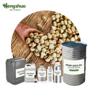 High Quality Cold Pressed 100% Pure Hemp Seed Oil Organic Fresh Odor for Skin Care Bulk Private Label