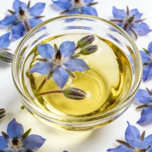 High Quality Cold Pressed Carrier Oil 100% Pure Natural Light Yellow Borage Oil For Personal Care Formulations
