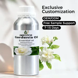 High Quality Natural Gardenia Essential Oil Pure Top Grade for Diffuser Aromatherapy Skin Care Custom Logo OEM Private Label