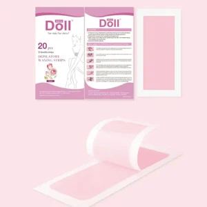 High Quality Non Woven CE Certified 5 Flavors Free Sample Cold Wax Strips for Hair Removal