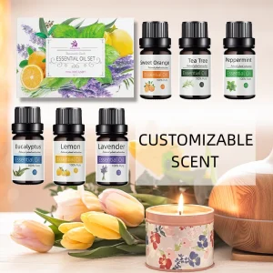 High Quality Perfume Essential Concentrate Lavender Pheromone Fragrance Oil Scents for Candle Making Raw Fragrance Oil Set
