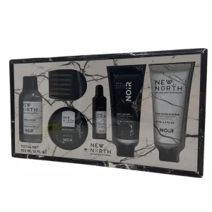 High Quality Private Label Men Lotion Set Paper Box Packing Skin Care Body and Bath Spa Gift Set