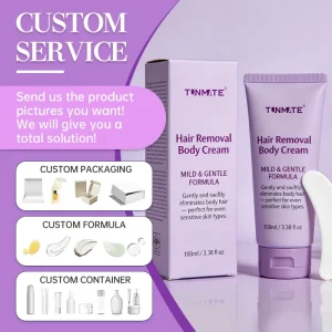 High Quality Ready Stock Permanent Painless Chemical Hair Removal Cream for Body, Stop Hair Growth