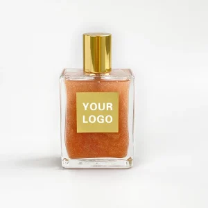 High Quality Shimmer Liquid Shimmer Glow Finish Makeup Fixer Glitter Powder Body Shimmer Oil