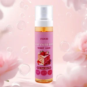 High quality body spray deodorant perfume body mist 100ml strawberry shortcake fragrance for ladies