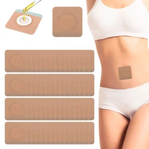 Highly Absorbent Belly Button Patches Self Adhesive Castor Oil Patches