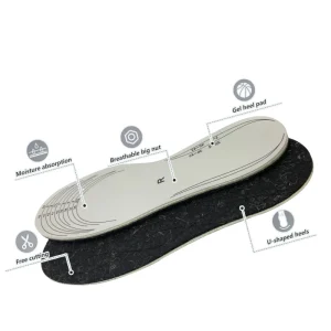 Hight Increase Insole airtag Holder GEL Insoles for Kids