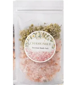 Himalayan Salt Bath Soak with Scrub Skin Rejuvenation & Relaxing Muscle Relief From Pakistan