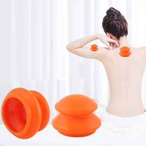 Home Use Cupping Set SPA Massage Care 100mm 80mm Liquid Silicone Cups