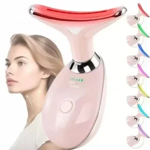 Home Use Face Neck Vibration Massager Multifunctional Facial Beauty Device Face Lifting Tool for Skin Care