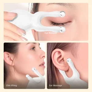 Home Use Mini 7 Colours Facial and Neck Nose Ears Eyes Acupoint Massager Beauty Devices for Women and Men Use