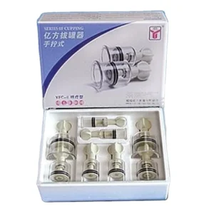 Home Used Massage Health Care Tools of Cupping Screw Plastic Massage Cupping Therapy Sets With 8 Pcs Cupping Kit Set Hijama