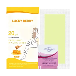 Honey Cold Wax Strips Customized Colors and Labels Intimate Body Underarm Hair Removal for Adults
