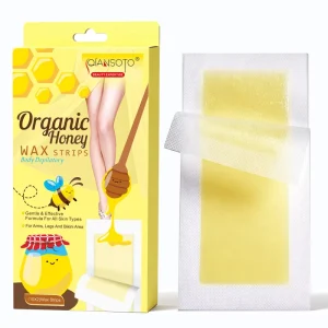 Honey Cold Wax Strips Underarm & Intimate Hair Removal for Adults Custom Colors & Private Labels