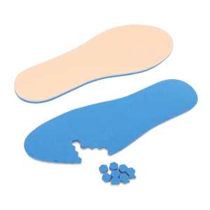 Honeycomb Medical Diabetic Insoles Patient Feet Comfortable Shock Absorption EVA Removable Heel Spurs Pain Relief