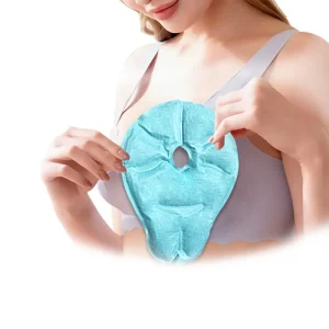 Hot & Cold Breast Gel Pad with Soothing Beads Ice Pack for Mums to Relieve Pain & Swelling During Lactation