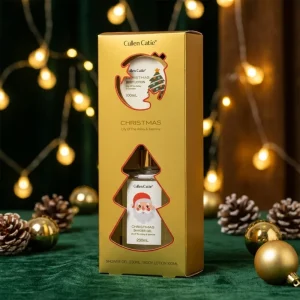 Hot Selling Factory Price Merry Christmas Bath Gift Set Shower Gel Body Lotion Moisturizing Skin Care Set