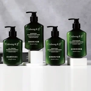 Hotel Luxury Gentle Clean Hydrating Body Shower Gel Plant Extract Essence Smooth Oil control Hair Shampoo and Conditioner Set