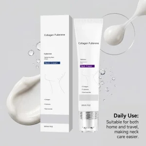 Hydrating Glycerin Neck Cream with Anti Wrinkle Benefits Moisturizing Daily Treatment