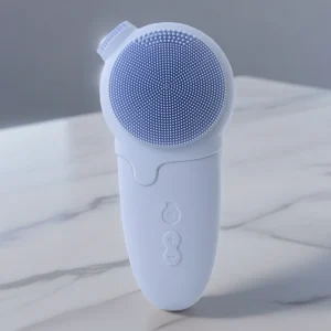 IPX7 Waterproof Portable Silicone Facial Cleansing Device Handheld Pore Cleaner Tool for Face Nose Body