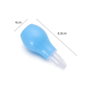 Infant Nasal Aspirator Newborn Silicone Plastic Nose Cleaner for Mucus Removal Baby Supplies Congestion Relief Nose Cleansing