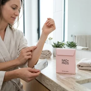 Invisible Portable NAD Wellness Patch Enhance Concentration Relieve Drowsiness for Travel Work NAD Patch