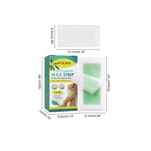 JAYSUING Best Quality Effective Arm Leg Armpit Face Wax Strips Sticks Hair Removal