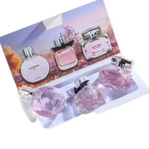 JEAN MISS Luxury Regular Size 30ml X 3ML Body Spray Perfume Gift Sets Men Long lasting Eau De Parfum Floral Woody