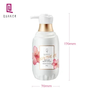 Japanese Cherry Blossom Essential Oil Body Lotion in Bulk Even Skin Tone Vegan Body Lotion Cream with Hyaluronic Acid