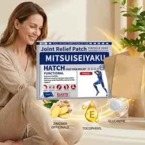 Joint Care Patches with Elastic Fabric Gently Nourish Body Joints Moisturize and Hydrate Comfortably Fit the Skin for Daily Care